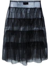 многослойная прозрачная юбка  Simone Rocha