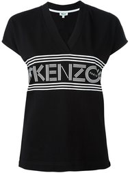 футболка c V-образным вырезом  Kenzo