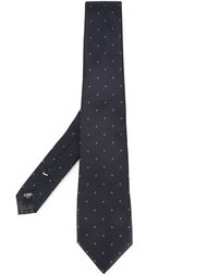 галстук с вышивкой логотипа Fendi