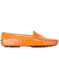 corcodile effect loafers Tod's