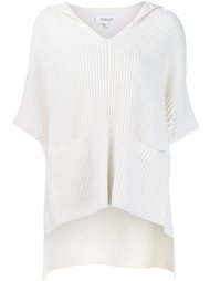 hooded ribbed blouse Derek Lam 10 Crosby