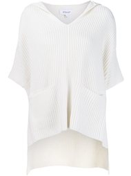 hooded ribbed blouse Derek Lam 10 Crosby