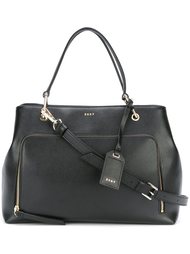 сумка-тоут с карманом на молнии DKNY