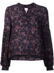 floral print flared blouse Derek Lam 10 Crosby