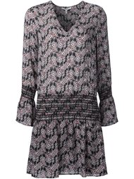 longsleeved V-neck ruffled dress Derek Lam 10 Crosby