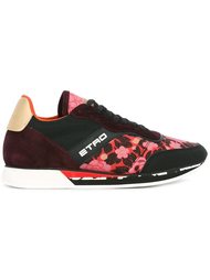 кроссовки с цветочной вышивкой Etro