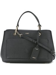 сумка-тоут с карманом спереди DKNY