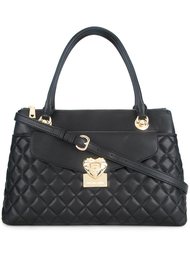 стеганая сумка на плечо  Love Moschino