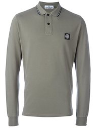 футболка-поло с длинными рукавами  Stone Island
