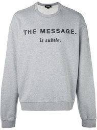 толстовка 'The message' Diesel
