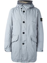 длинная куртка с капюшоном  Stone Island