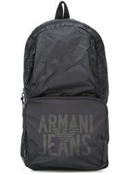 logo print backpack Armani Jeans