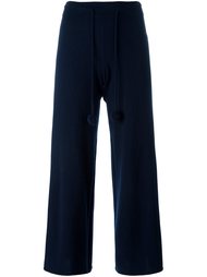 укороченные брюки с помпонами Victoria Beckham