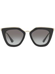 солнцезащитные очки в оправе 'кошачий глаз' Prada Eyewear