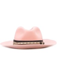 contrast band trilby Maison Michel