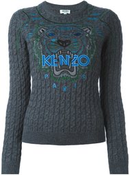 вязаный свитер 'Tiger'  Kenzo