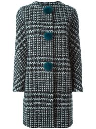 pom pom detail coat Ermanno Scervino