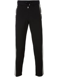side stripe track pants Versus