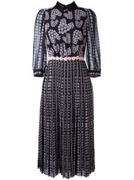 floral print pleated dress Giamba