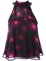 топ с принтом звезд Just Cavalli