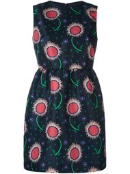 платье с цветочным принтом  Red Valentino