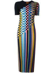 платье-свитер в полоску и рубчик Missoni