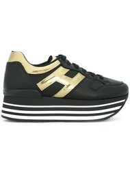 кеды на платформе Hogan