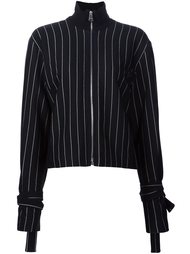 striped bomber jacket J.W.Anderson