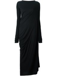 платье макси с драпировкой Rick Owens Lilies