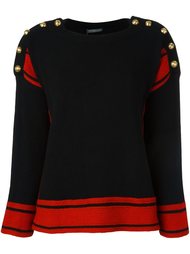 джемпер свободного кроя Alexander McQueen