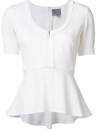 peplum hem top Maiyet