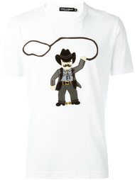 cowboy patch T-shirt  Dolce &amp; Gabbana