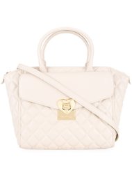 quilted tote Love Moschino