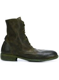 lace-up calf length boots Guidi