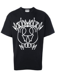 graffiti print T-shirt Moschino