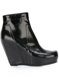 platform wedge boots Rick Owens