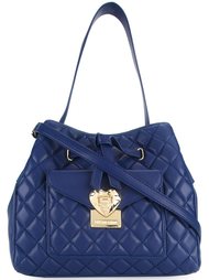 quilted shoulder bag Love Moschino