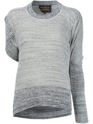 asymmetric sleeves knitted blouse Vivienne Westwood