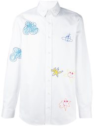 embroidered two button 'Krall' shirt Vivienne Westwood Man