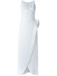 длинное платье с запахом Armani Collezioni