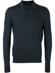 longsleeved polo shirt Z Zegna