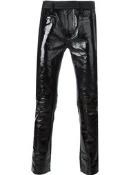 брюки с кожаными вставками  Haider Ackermann