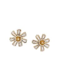 oversized flower clip-on earrings Chanel Vintage