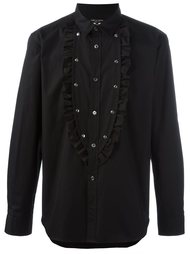 ruffled detail longsleeved shirt Comme Des Garçons Homme Plus