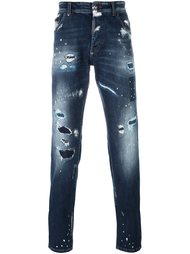 джинсы прямого кроя  'Wow'  Philipp Plein