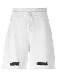 спортивные шорты с полосатым принтом Off-White
