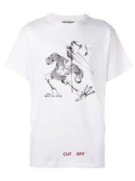 футболка с принтом птицы Off-White