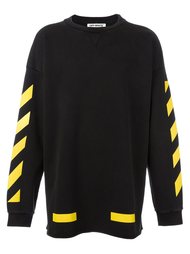 толстовка с полосатым принтом Off-White