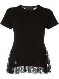 футболка с кружевной панелью на спине Philipp Plein