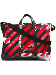 сумка-тоут в полоску  Off-White